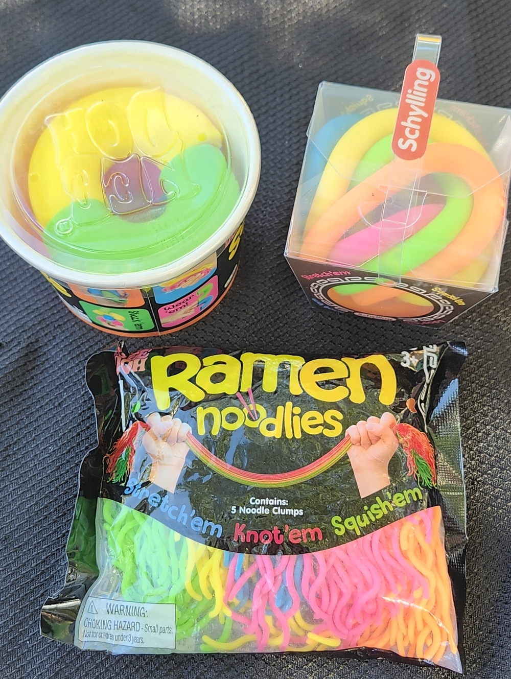 NEE DOH NOODLE Bundle pack - Noodlies - Mac N' Squeeze - RAMEN - VIRAL - SEALED